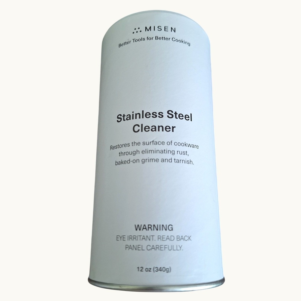 Misen Stainless Steel Cleaner 12oz Cookware Powder Cleanser Rust Grime Remover